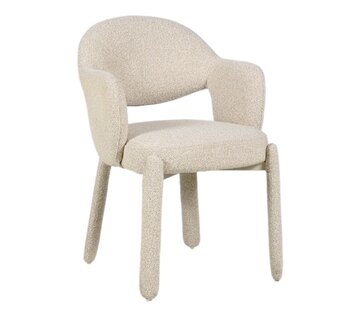 Bronx71 Stoel June bouclé taupe