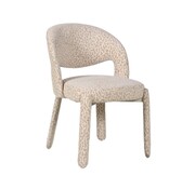 Bronx71 Stoel Nala leopard taupe