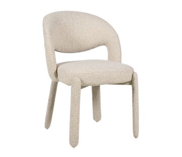 Bronx71 Stoel Dean bouclé taupe