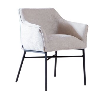 Bronx71 Stoel Nubo chenille sand