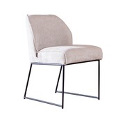 Bronx71 Stoel Momo chenille sand