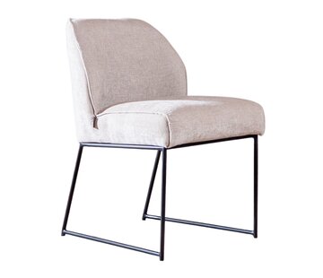 Bronx71 Stoel Momo chenille sand