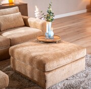 Bronx71 Hocker Kyle chenille peach