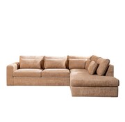 Bronx71 Hoekbank Kyle chenille peach rechts