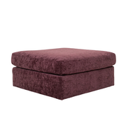 Bronx71 Hocker Kyle chenille paars