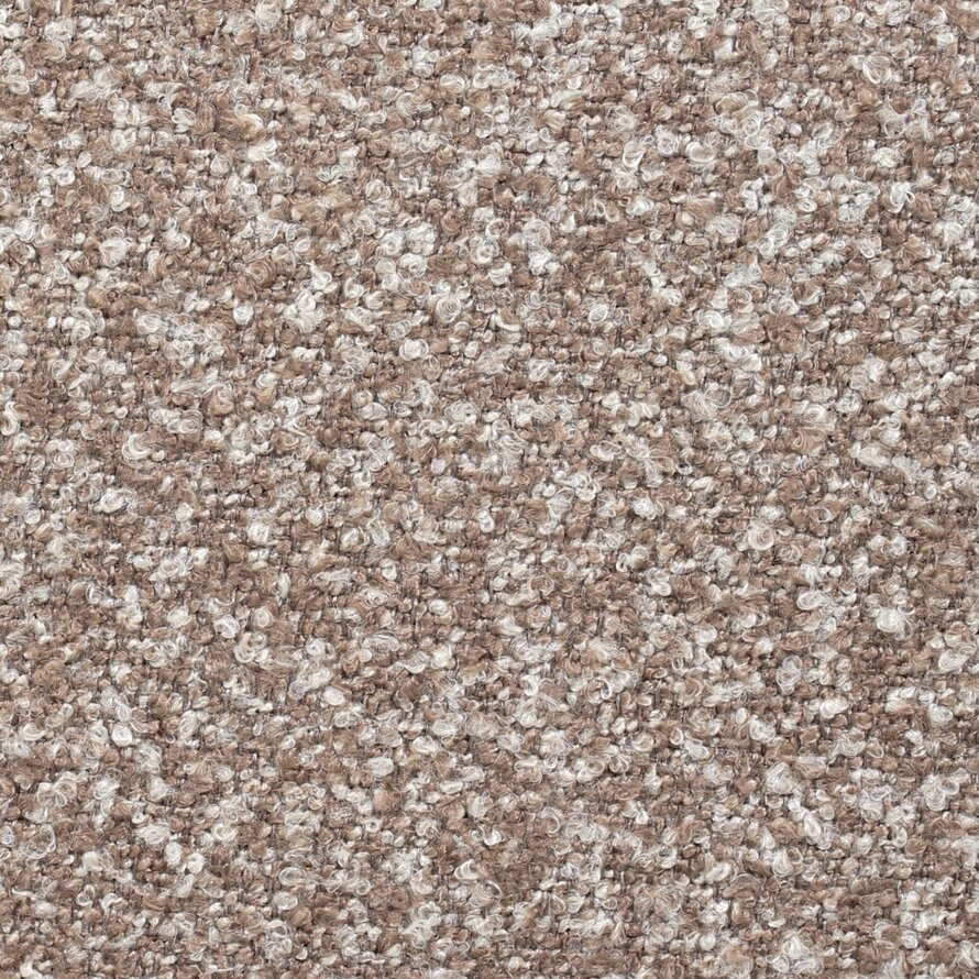 Stoel Dean bouclé bruin