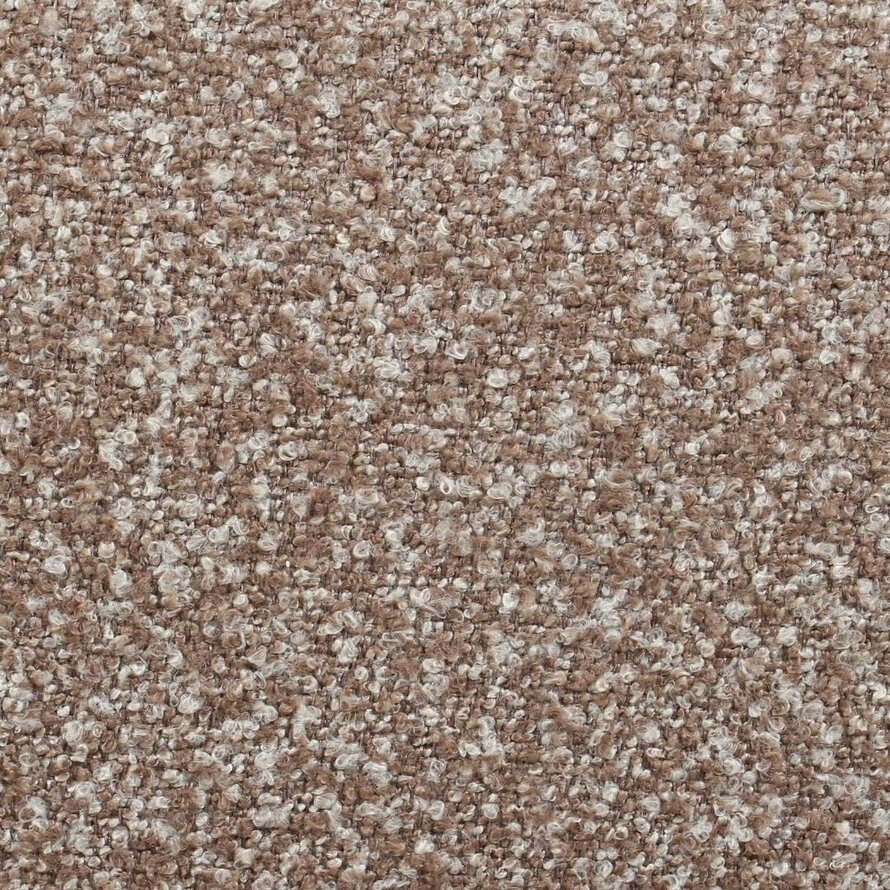 Eetkamerbank June bouclé bruin 160 cm