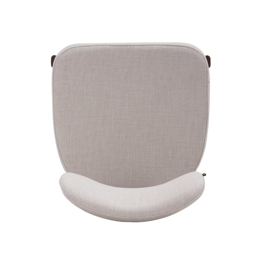 Barkruk Nori linnen off white 70 cm