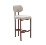 Bronx71 Barkruk Nori linnen taupe 70 cm