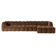 Bronx71 Hoekbank XL rechts Luca chenille mocha