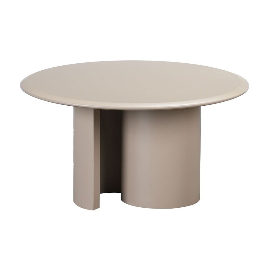 Salontafel Nova rond ø80 cm taupe