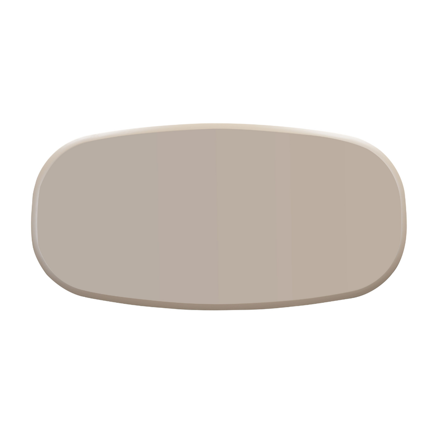 Eettafel Cosmo 220 x 110 cm taupe
