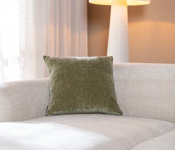 Bronx71 Sierkussen Day chenille groen 45 x 45