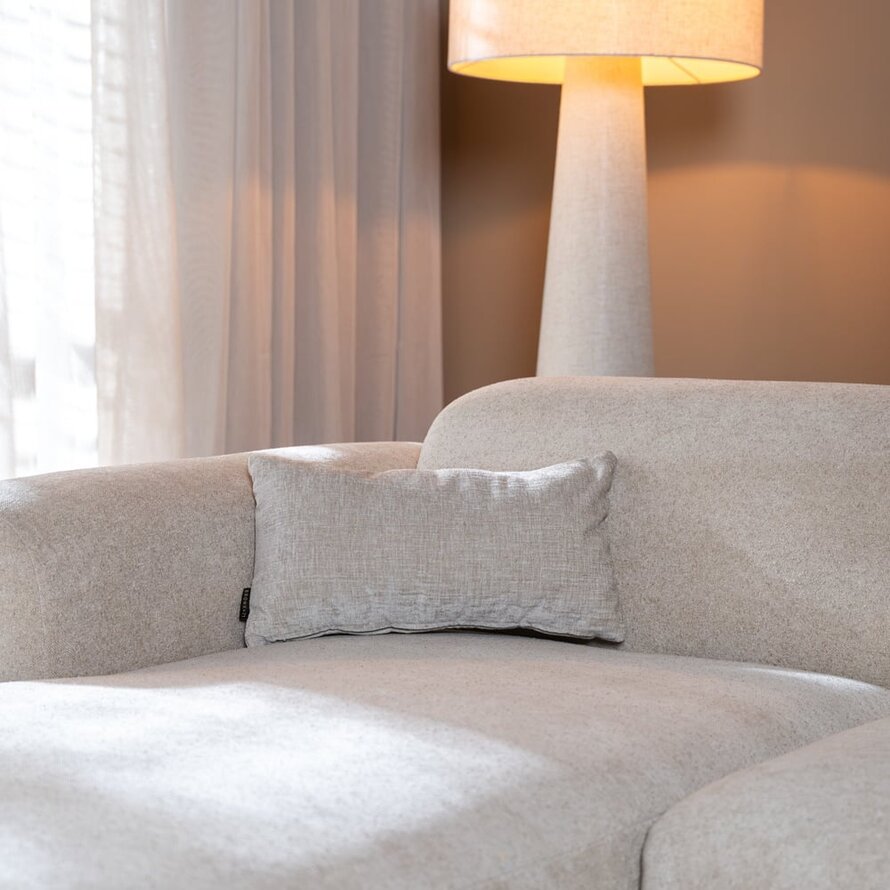 Sierkussen Evi chenille sand 25 x 45