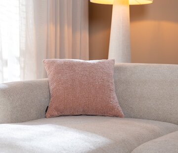 Bronx71 Sierkussen Day chenille roze 45 x 45