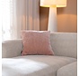 Sierkussen Day chenille roze 45 x 45