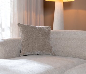 Bronx71 Sierkussen Day chenille taupe 45 x 45