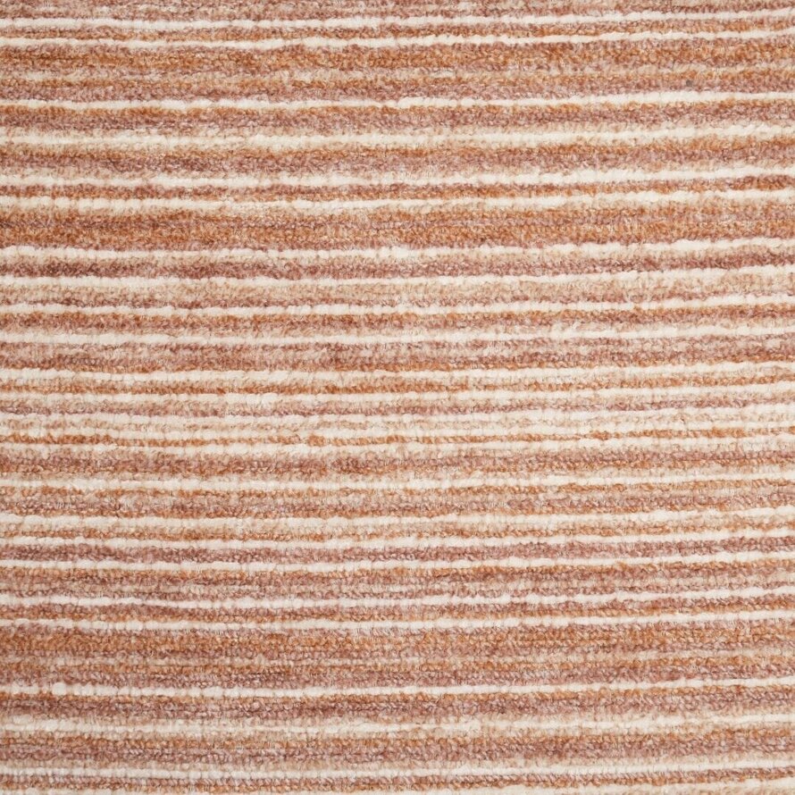 Stoel Milo chenille beige/pink