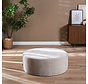 Poef Elle rond chenille sand ø100 cm