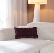 Bronx71 Sierkussen Evi chenille paars 25 x 45