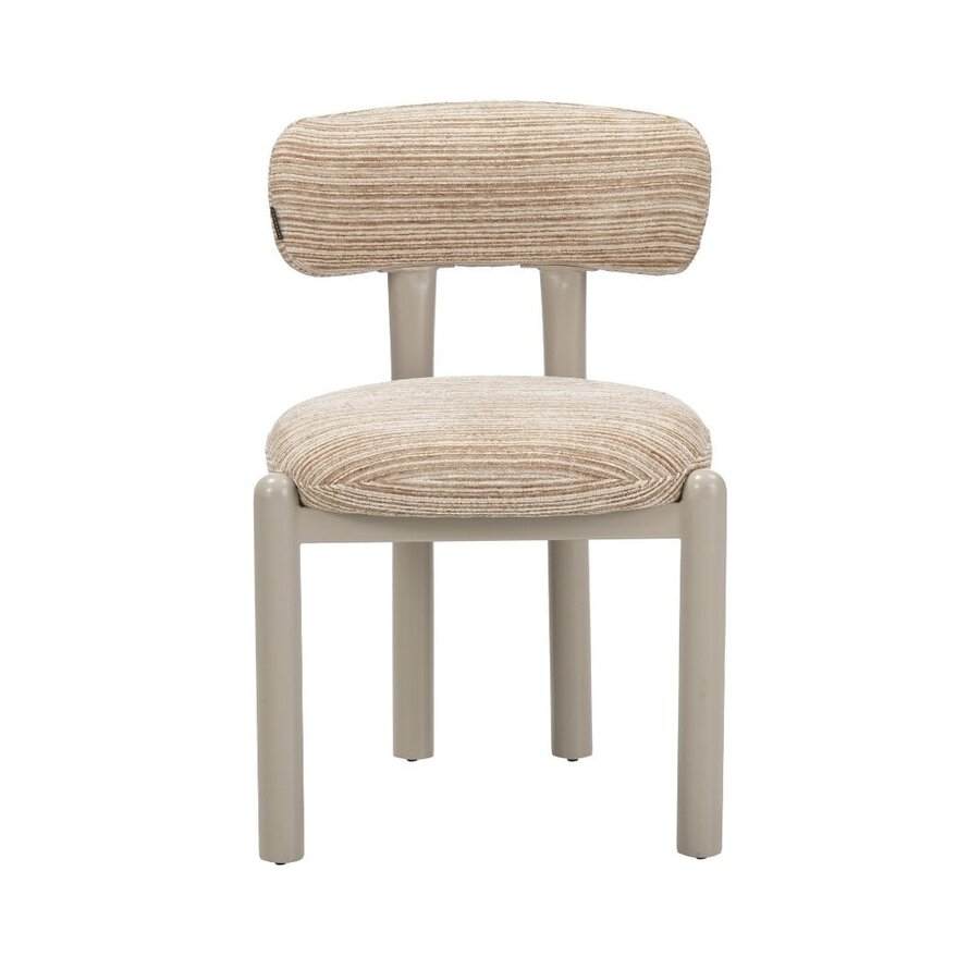 Stoel Bolt chenille beige/taupe