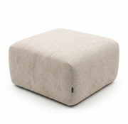 Bronx71 Hocker Maine chenille beige