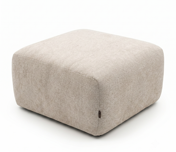 Bronx71 Hocker Maine chenille beige