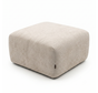 Hocker Maine chenille beige
