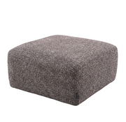 Bronx71 Hocker Maine bouclé stof bruin/grijs