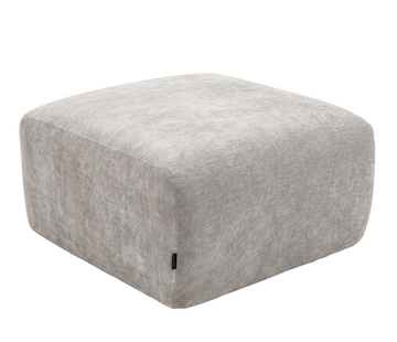 Bronx71 Hocker Maine gemêleerde stof taupe