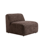Fauteuil Maine chenille bruin