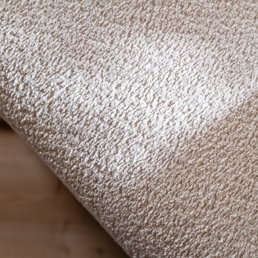 Fauteuil Maine bouclé off white