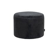 Bronx71 Poef/hocker Myles zwart polyester