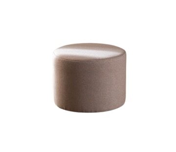 Bronx71 Poef/hocker Hilda taupe polyester