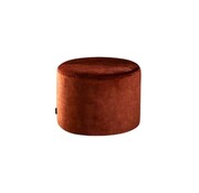 Bronx71 Poef/hocker Beau koper velvet