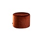 Poef/hocker Beau koper velvet