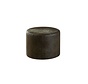 Poef/Hocker Kyla olijfgroen eco-leer