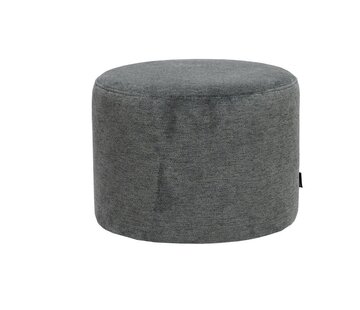 Bronx71 Poef/hocker Myles antraciet polyester