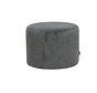 Poef/hocker Myles antraciet polyester
