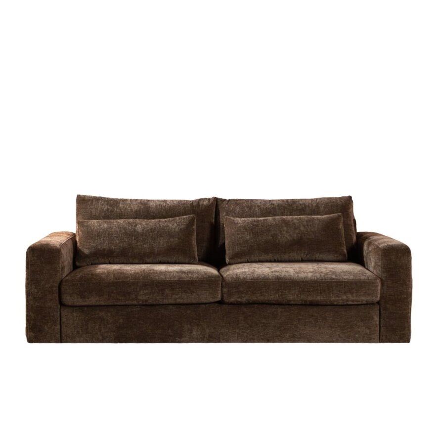 3-zitsbank Kyle chenille mocha