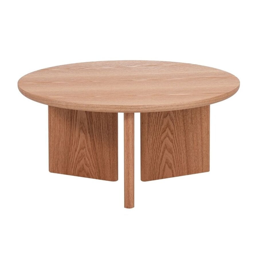 Salontafel Aya ø80 cm blank eiken