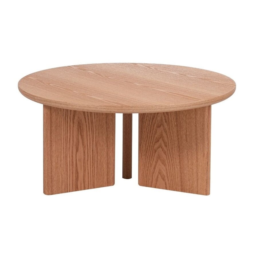 Salontafel Aya ø80 cm blank eiken