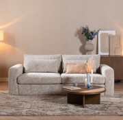 Bronx71 3-zitsbank Kyle chenille sand grey