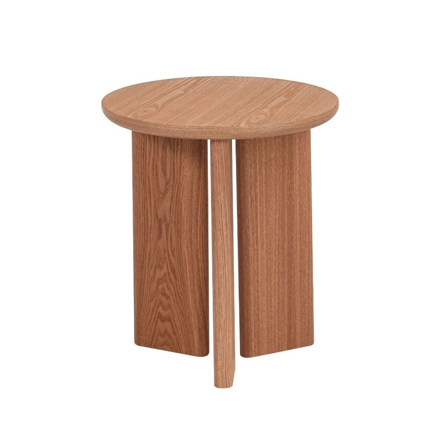 Bijzettafel Aya ø40 cm blank eiken