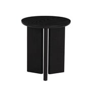 Bronx71 Bijzettafel Aya ø40 cm zwart