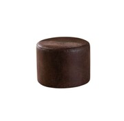Bronx71 Poef/Hocker Kyla bruin eco-leer