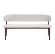 Bronx71 Eetkamerbank Lara linnen off white 160 cm