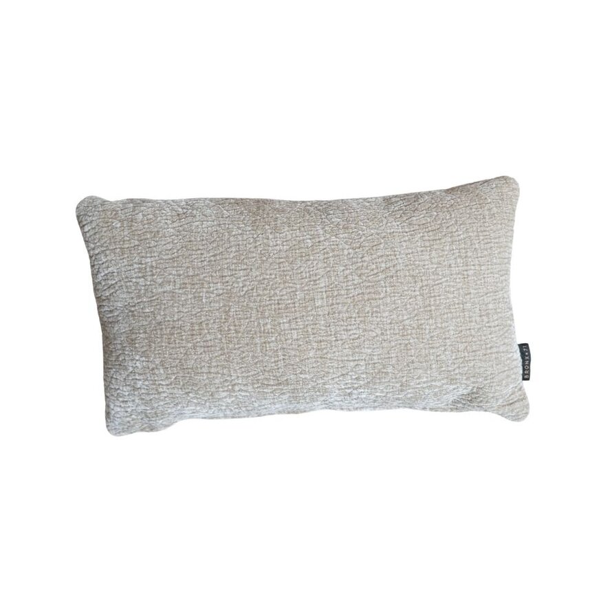 Sierkussen Day chenille taupe 25 x 45