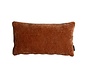 Sierkussen Day chenille terracotta 25 x 45