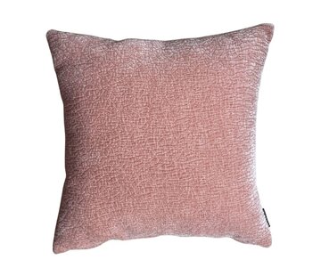 Bronx71 Sierkussen Day chenille roze 45 x 45